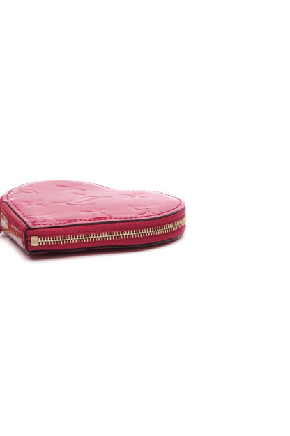 Louis Vuitton Vernis Heart Coin Purse - Rose Indian - photo 3