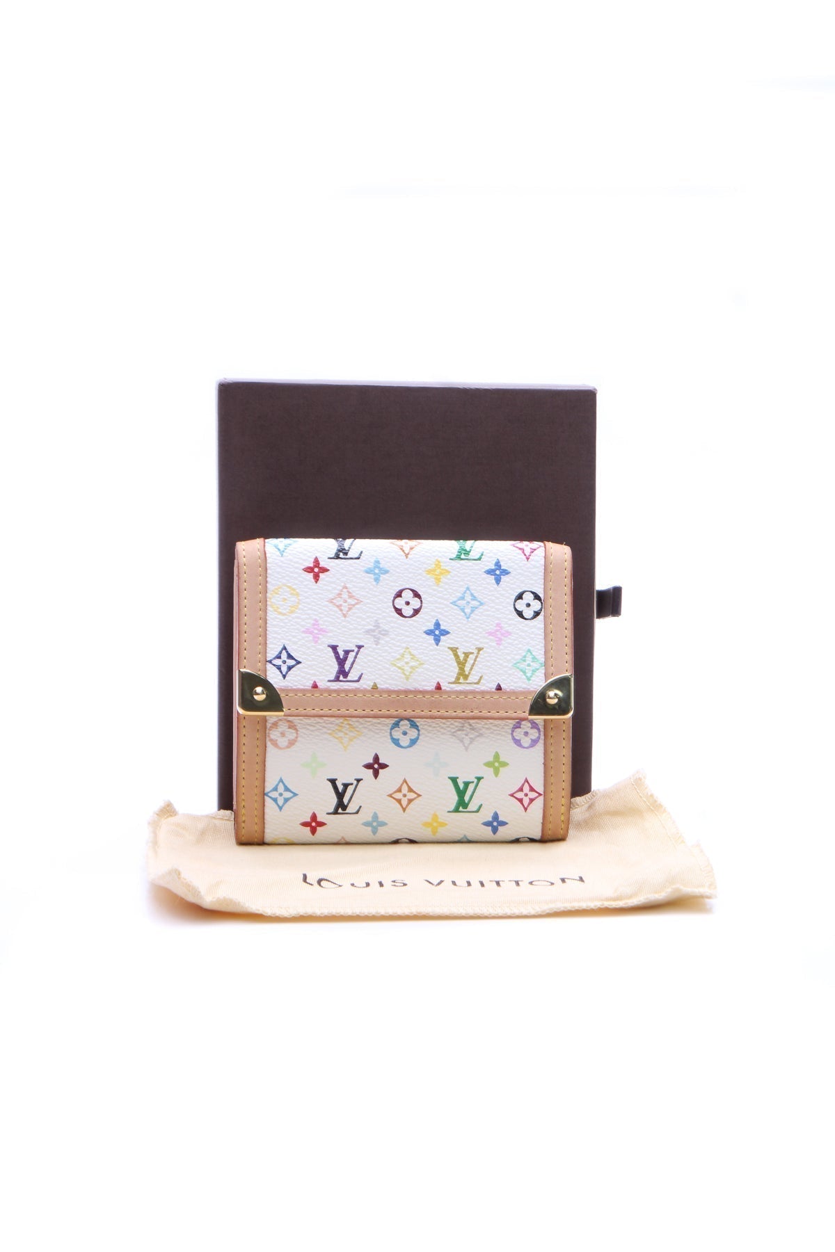 Porte-Monnaie Billets Wallet - White Multicolore Monogram - image 7