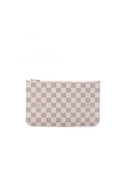 Louis Vuitton Neverfull Pouch Wristlet - Damier Azur - photo 1