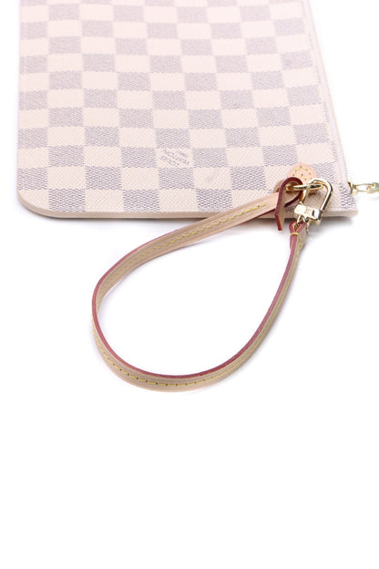 Neverfull Pouch Wristlet - Damier Azur - image 5