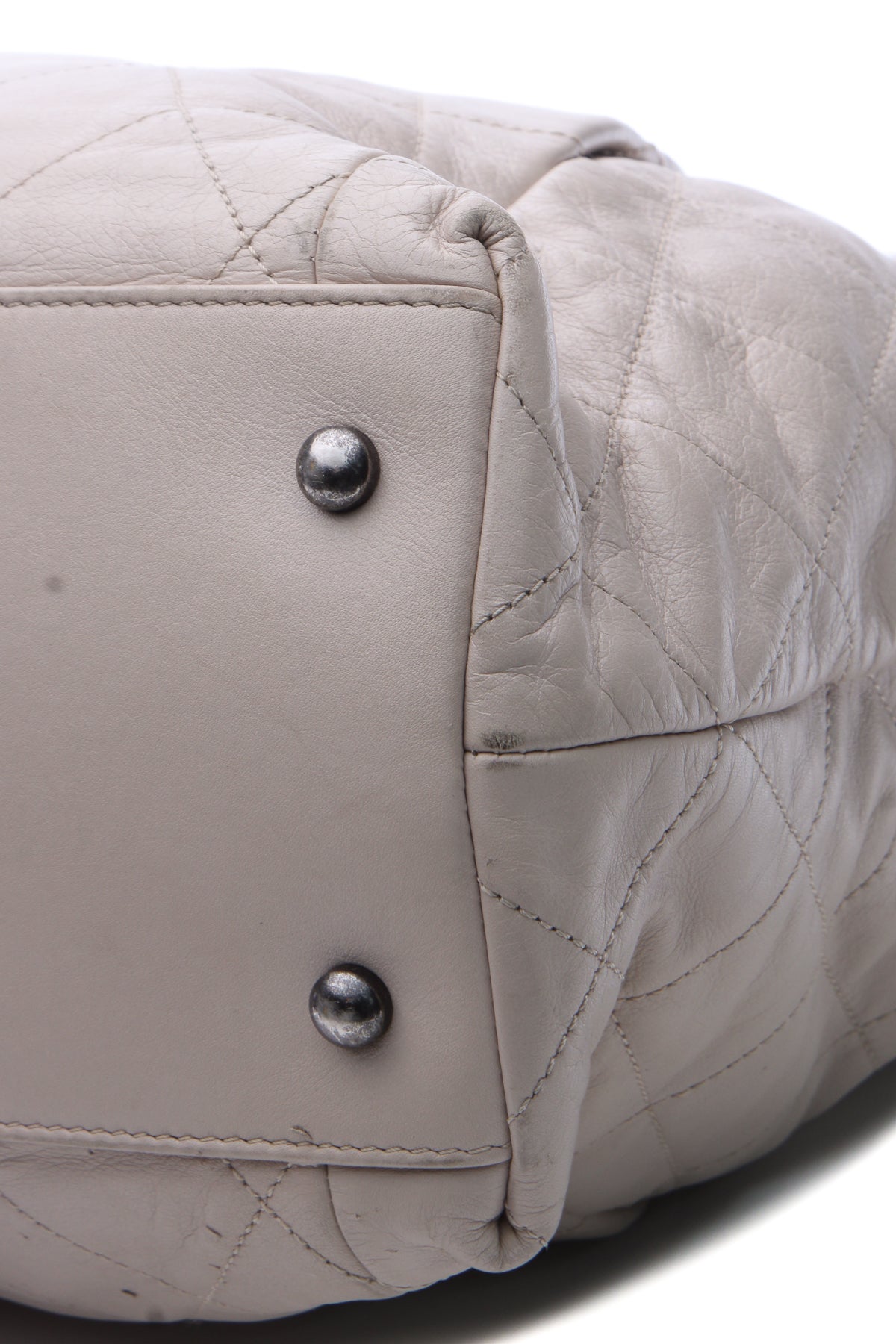 Coco Pleats Tote Bag - Beige - image 6