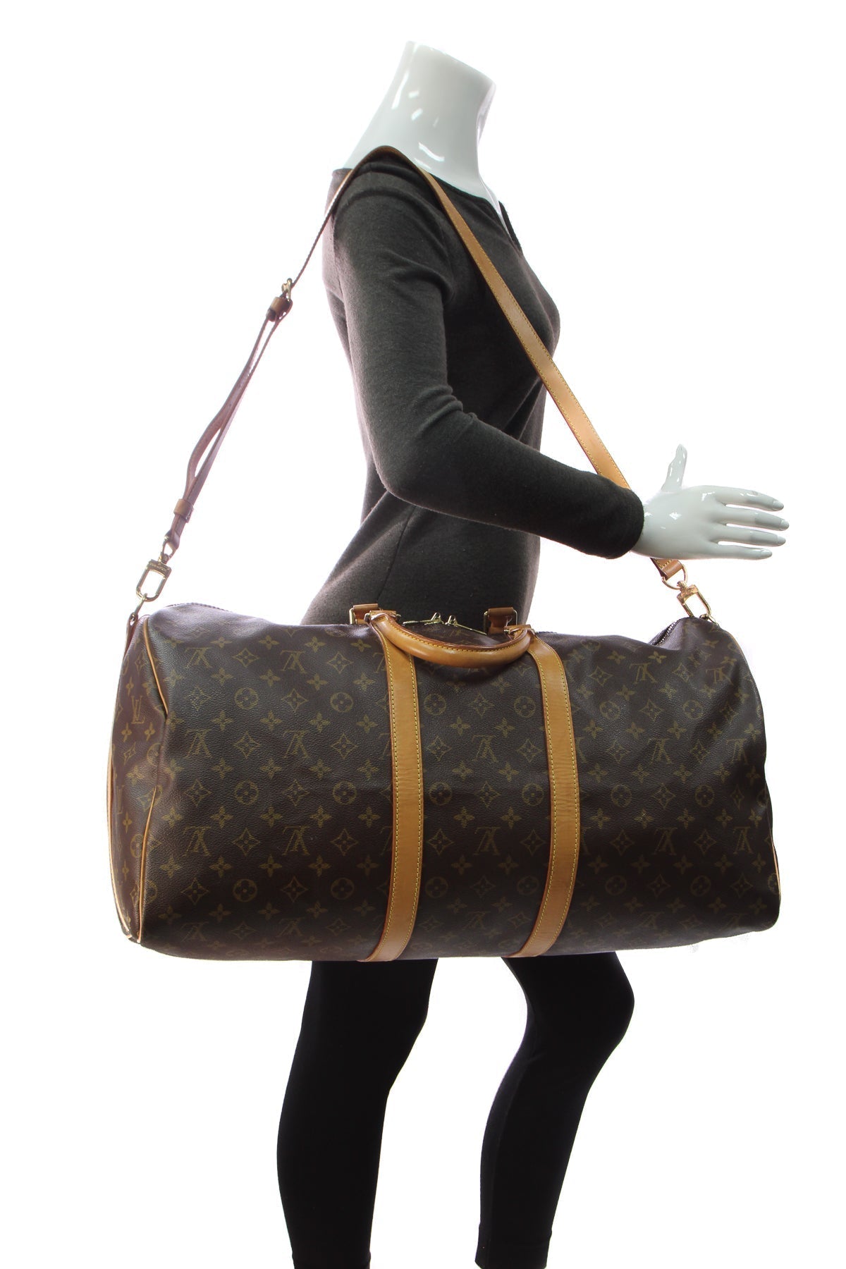 Louis Vuitton Keepall Bandouliere 55 Travel Bag - Monogram - photo 2