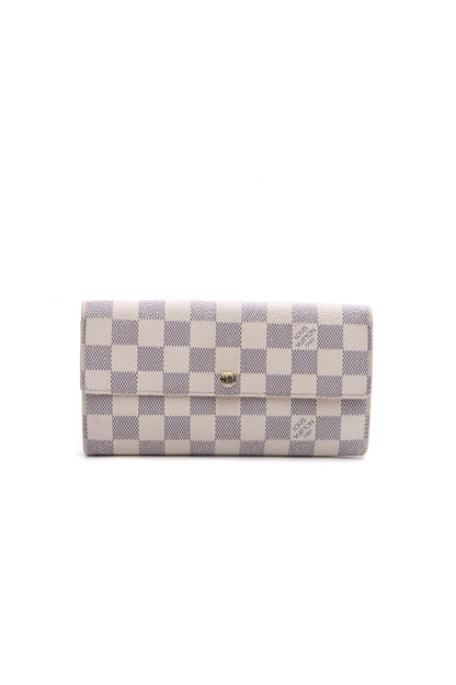 Sarah Wallet - Damier Azur - image 1