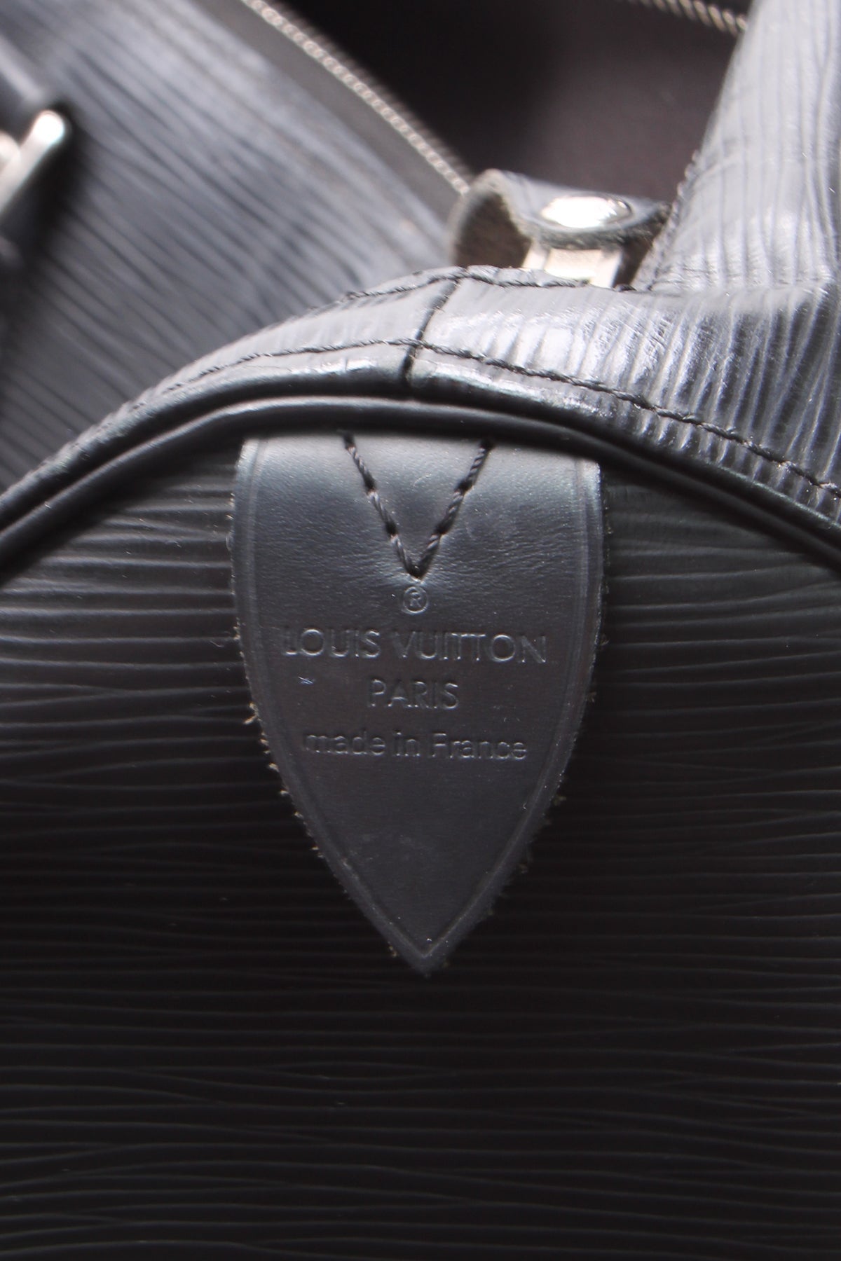 Louis Vuitton Epi Speedy 35 Bag - Black - photo 9