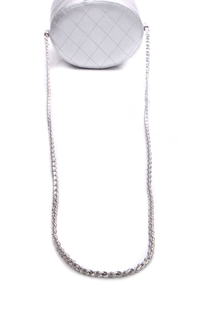 Round Vanity Case - Metallic Silver - image 5