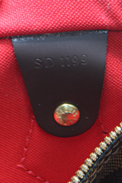 Speedy Bandouliere 25 Bag - Damier Ebene - image 8