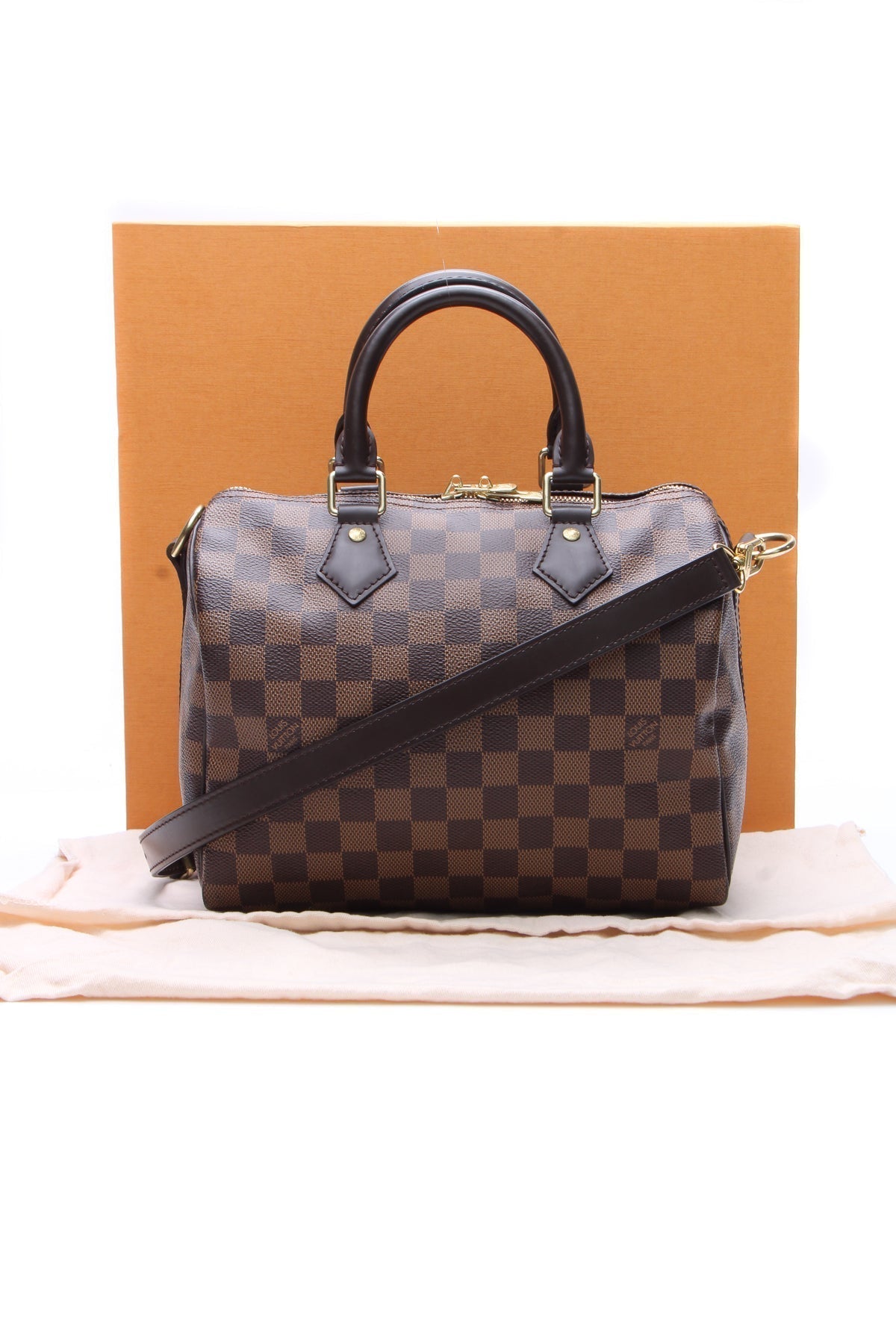 Louis Vuitton Speedy Bandouliere 25 Bag - Damier Ebene - photo 9