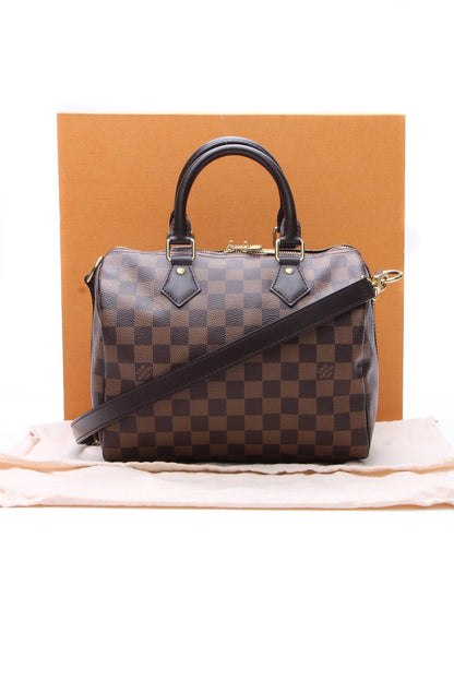 Louis Vuitton Speedy Bandouliere 25 Bag - Damier Ebene - photo 9