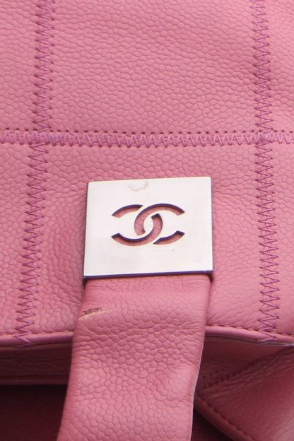 Square Quilt CC Satchel Bag - Pink - image 7