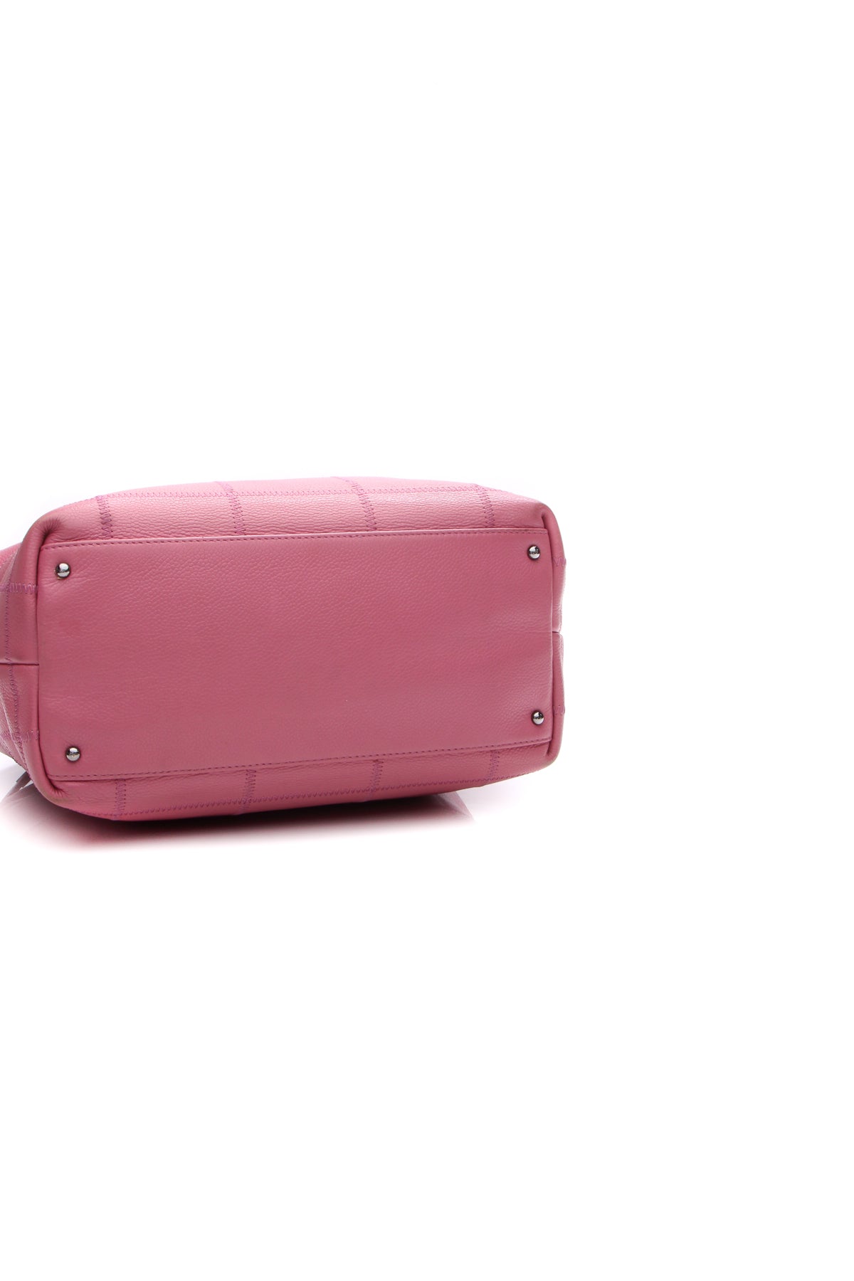 Square Quilt CC Satchel Bag - Pink - image 4