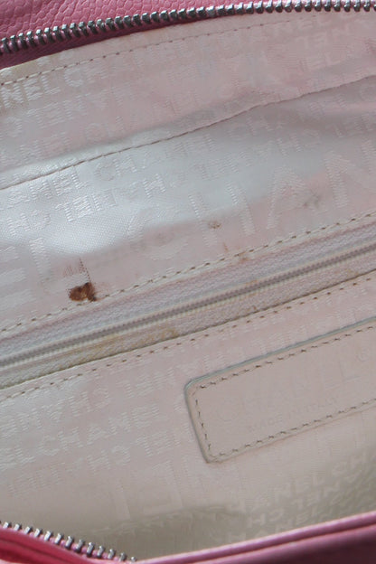 Square Quilt CC Satchel Bag - Pink - image 12
