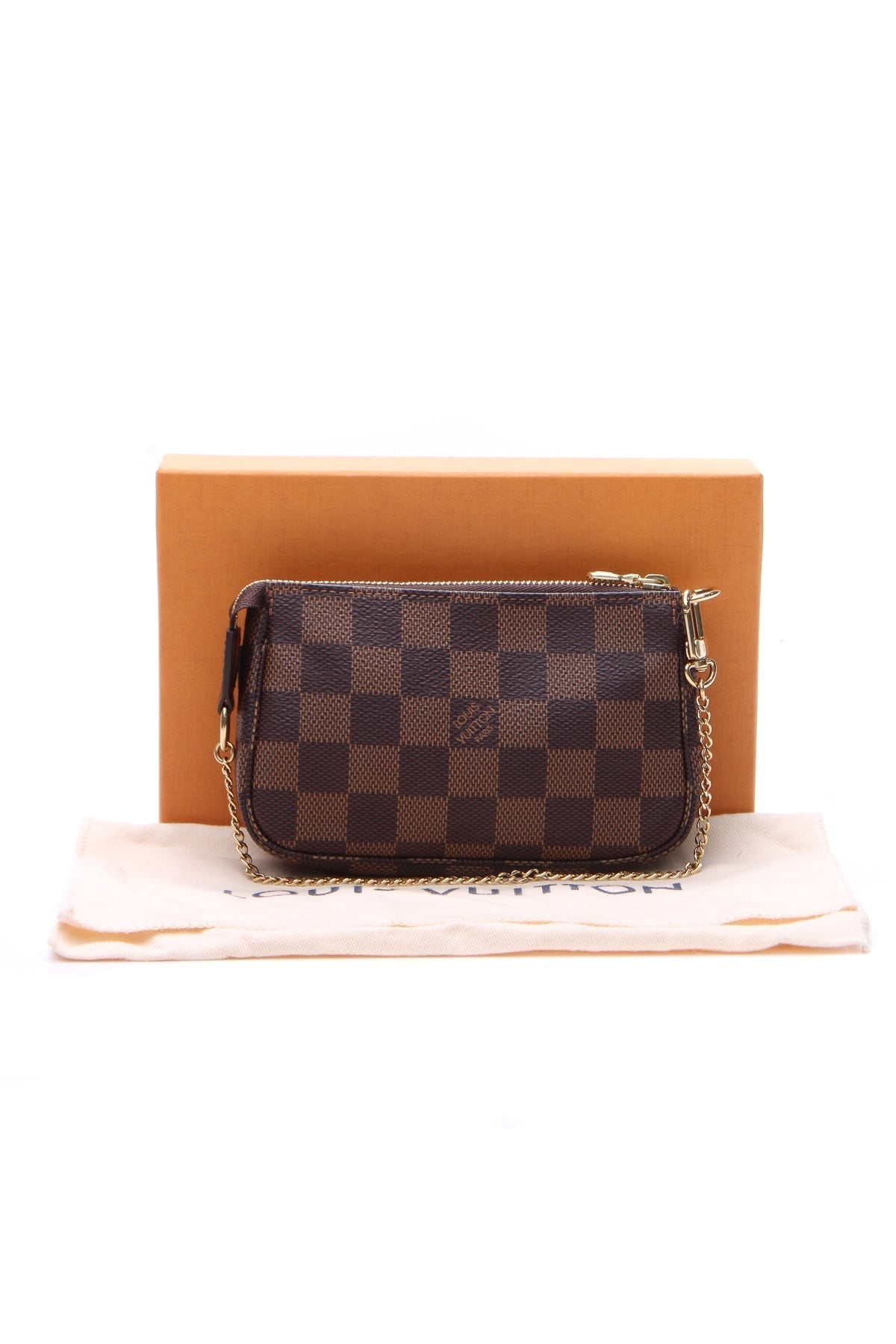 Louis Vuitton Mini Pochette Accessoires - Damier Ebene - photo 8
