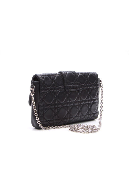 Cannage New Lock Clutch Bag - Black - image 3
