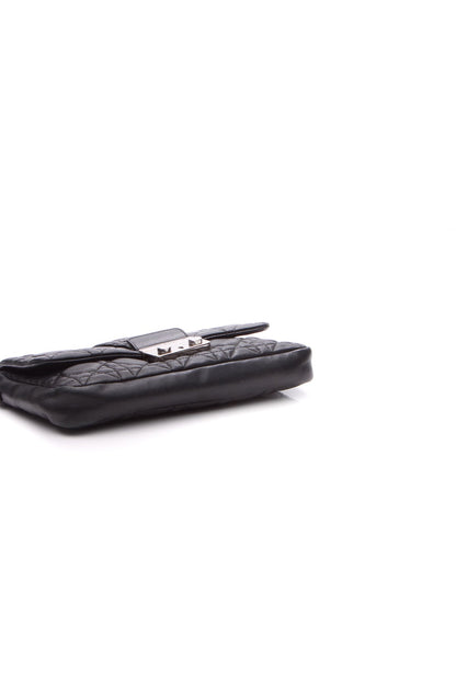 Cannage New Lock Clutch Bag - Black - image 6