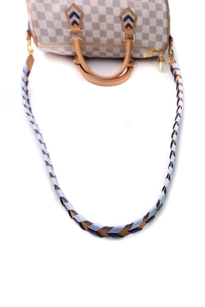 Braided Speedy Bandouliere 30 Bag - Damier Azur - image 5