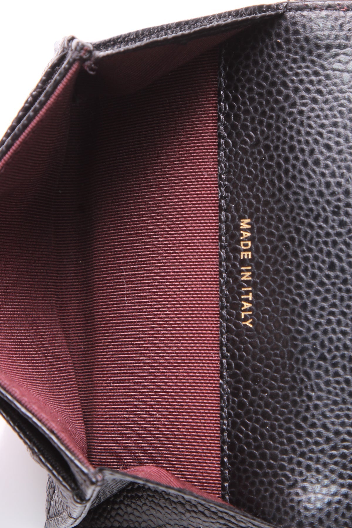 Quilted Classic Flap Card Holder - Black - image 4