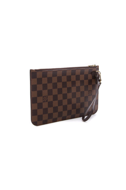 Louis Vuitton Neverfull Pouch Wristlet - Damier Ebene - photo 3