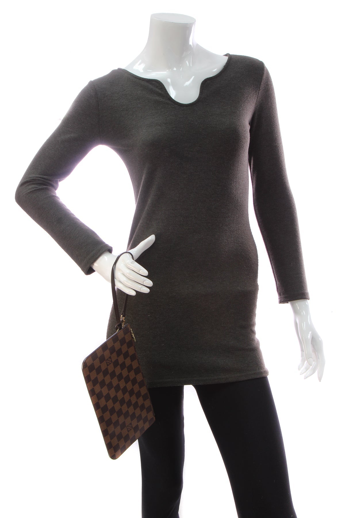 Neverfull Pouch Wristlet - Damier Ebene - image 2