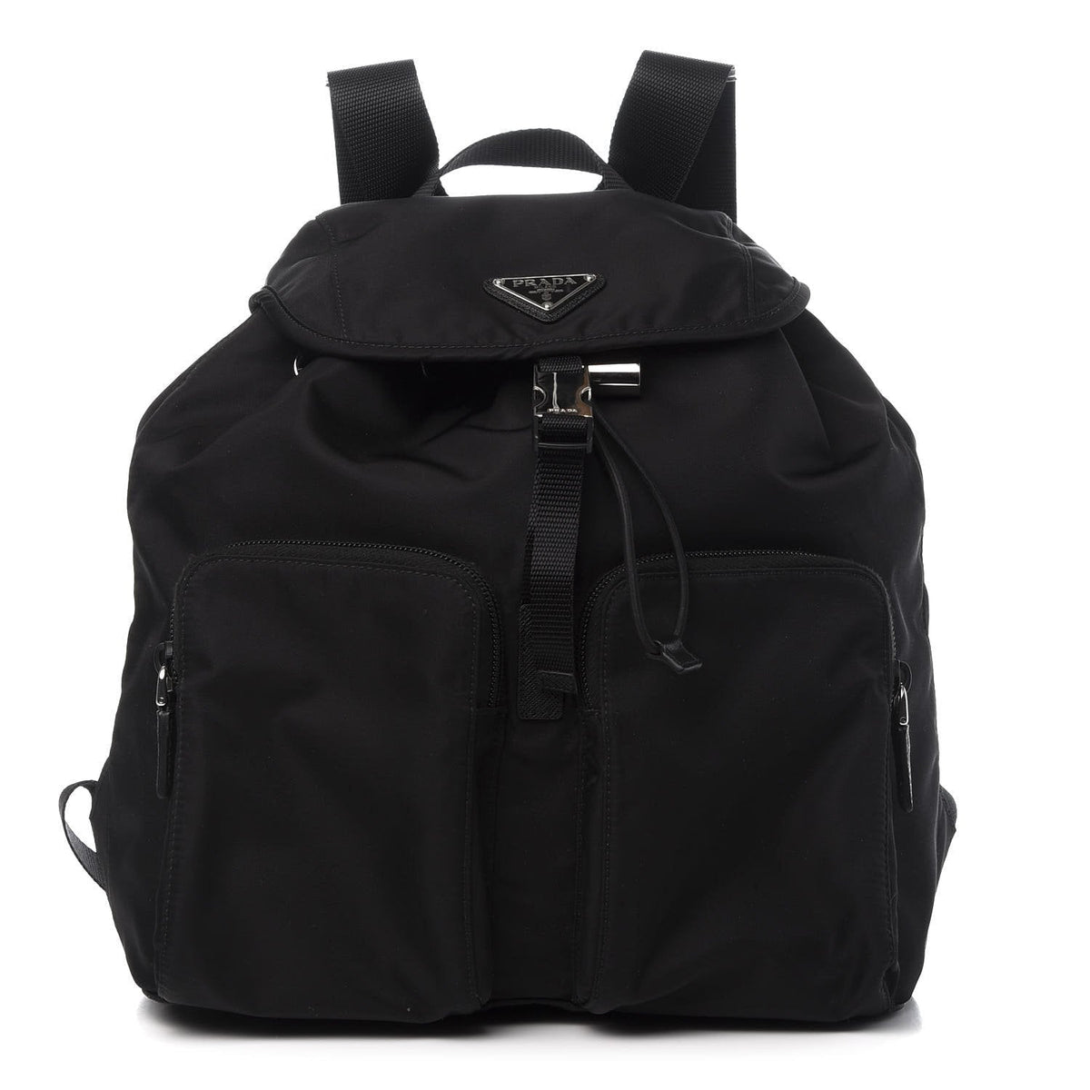 Black Zaino Nylon Backpack - image 1