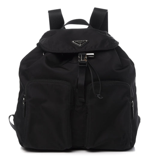 Black Zaino Nylon Backpack - image 1