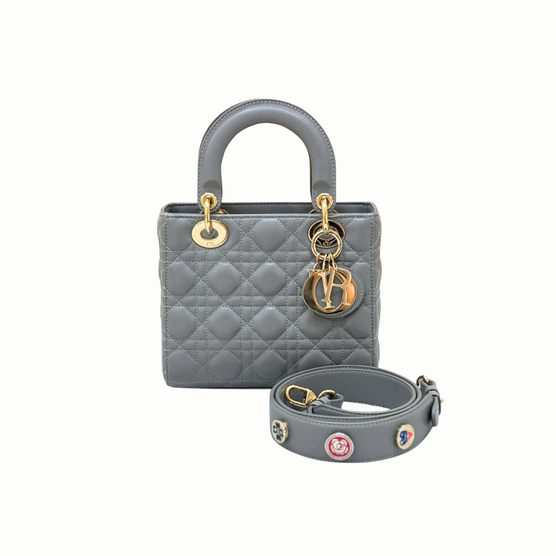 Christian Dior Small ABC Lady Dior Grey - photo 1