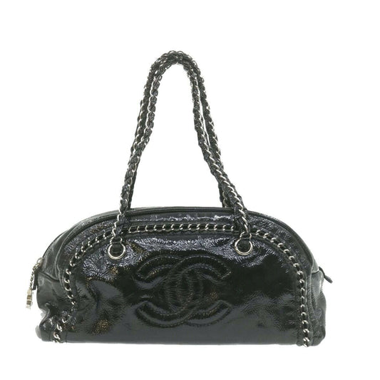 Chanel Cc Chain Hand Bag Enamel - photo 2