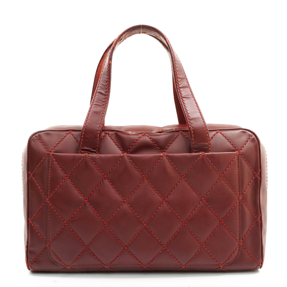Chanel Wild Stitch Bowling Tote Bag - photo 3