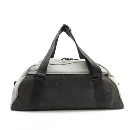 Chanel Boston Bag Nylon Gray - photo 3