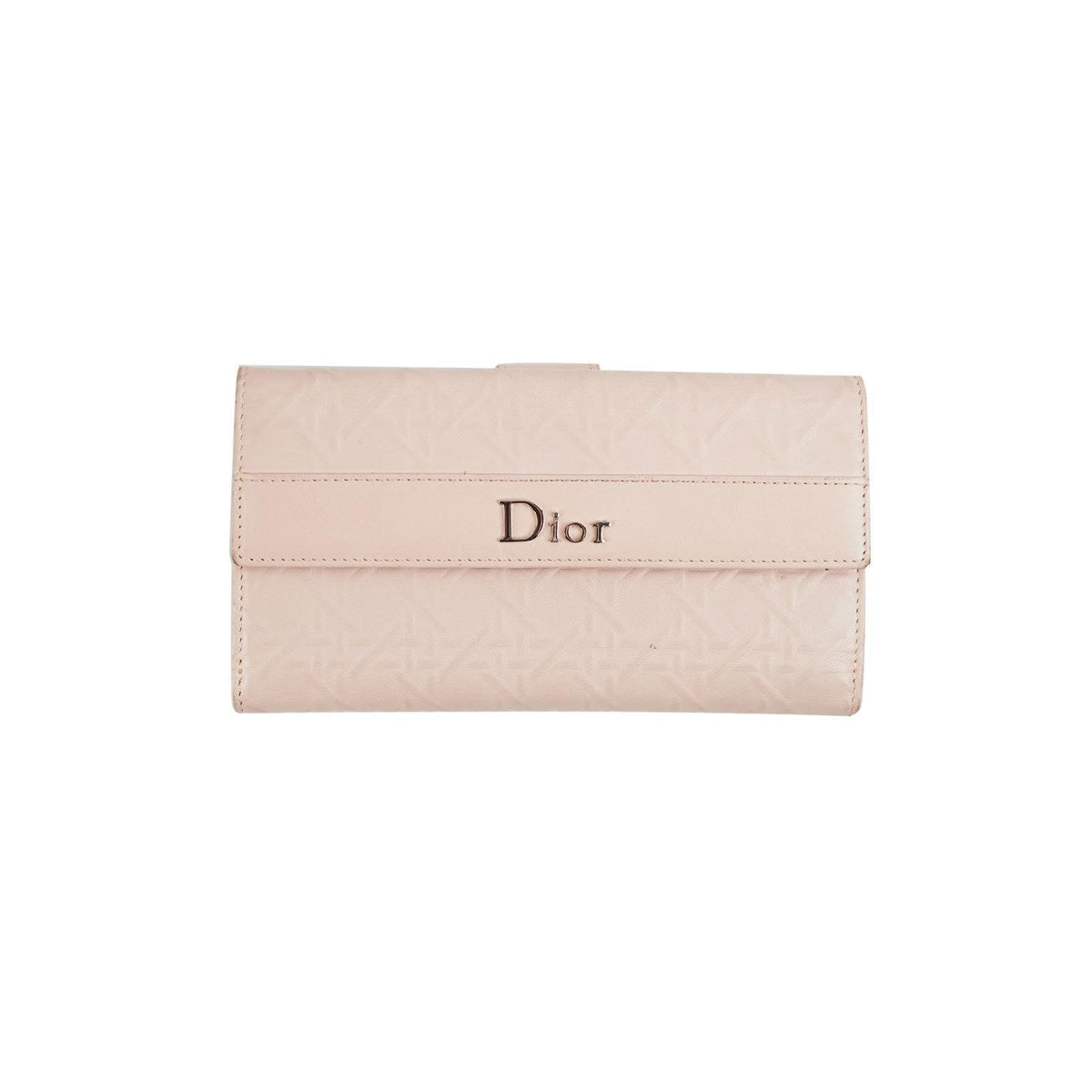 Dior Pink Leather Wallet - photo 1