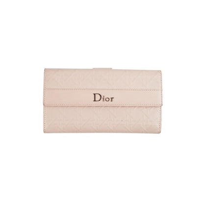 Dior Pink Leather Wallet - photo 1