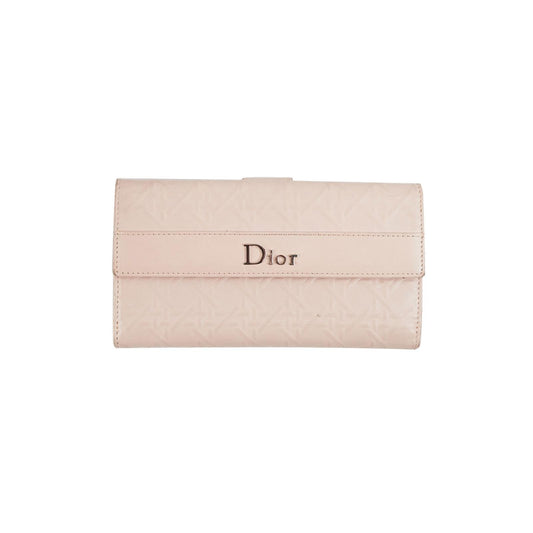 Dior Pink Leather Wallet - photo 1