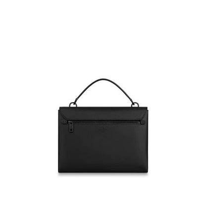 Louis Vuitton Mylockme Satchel Black - photo 5