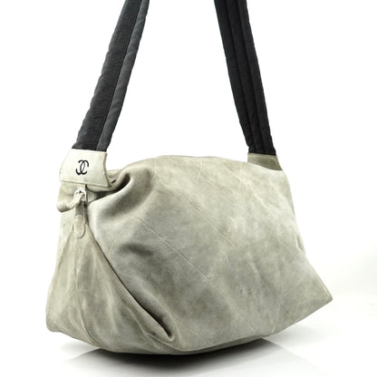 Chanel Cc Matelasse Canvas Shoulder - photo 5