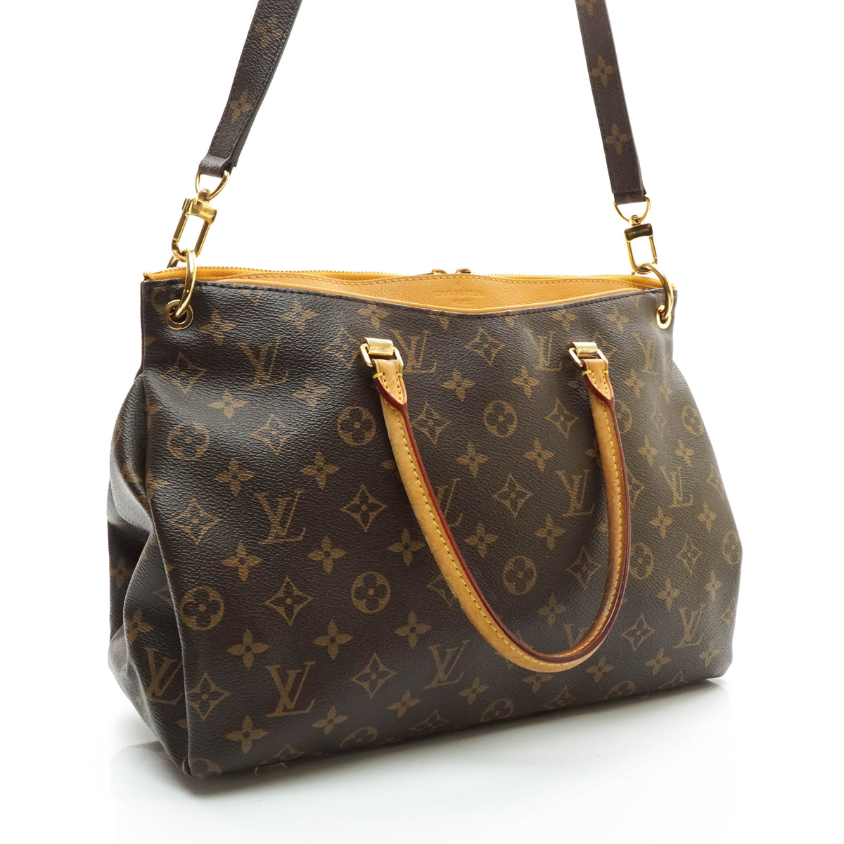 Louis Vuitton Pallas Tote Bag Brown - photo 4