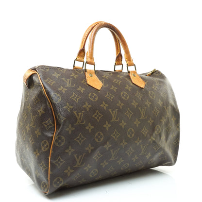 Louis Vuitton Speedy 35 Satchel Bag - image 4