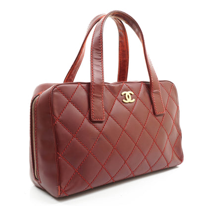 Chanel Wild Stitch Bowling Tote Bag - photo 4