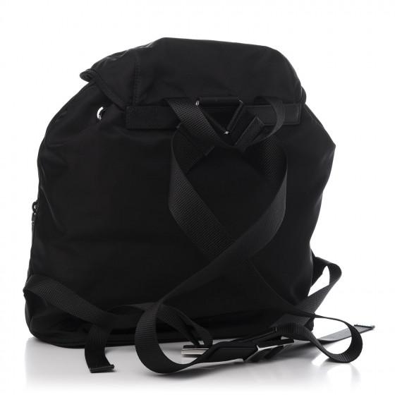 Black Zaino Nylon Backpack - image 2