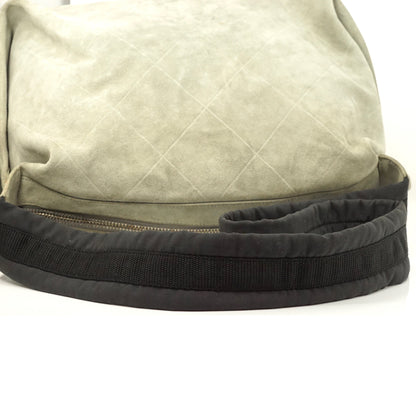 Chanel Cc Matelasse Canvas Shoulder - photo 6
