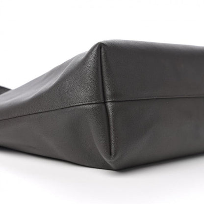 Saint Laurent Shopping Calfskin Large Dark Grey Leather Tote - photo 9