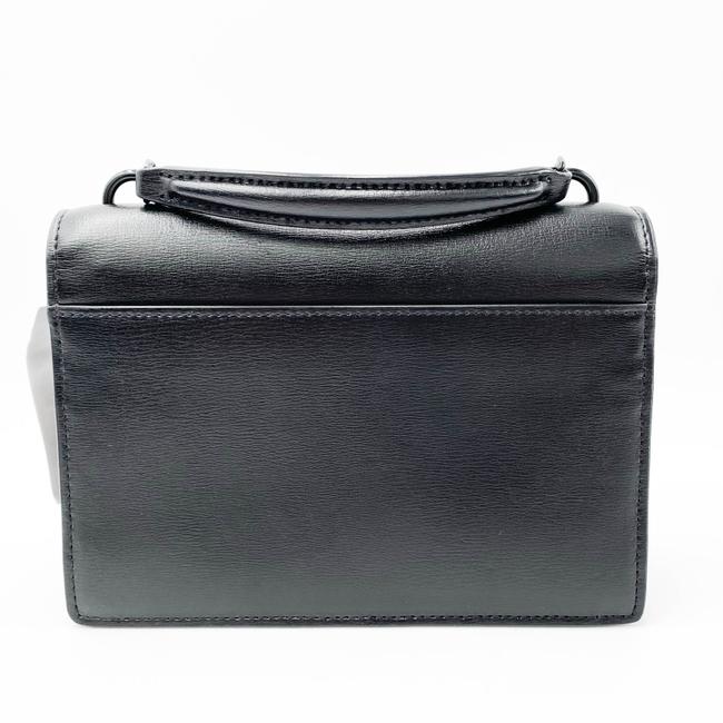 Saint Laurent Monogram Top Handle Sunset Noir Bhw Black Leather Shoulder Bag - photo 6