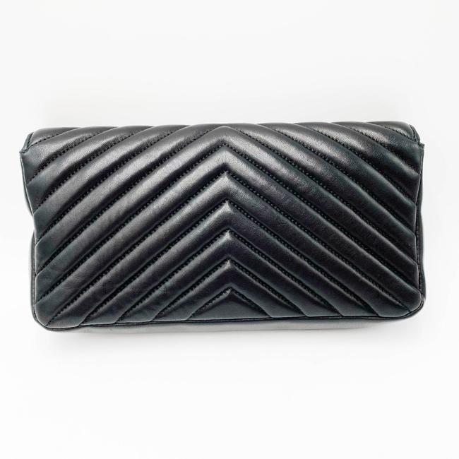 Saint Laurent Monogram Kate Shoulder 99 Quilted Baguette Black Leather Cross Body Bag - photo 6