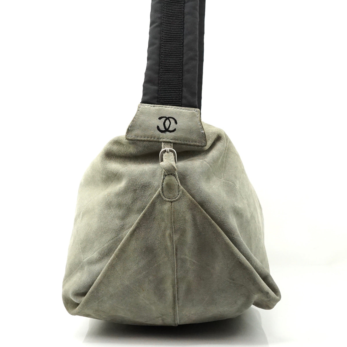 Chanel Cc Matelasse Canvas Shoulder - photo 7