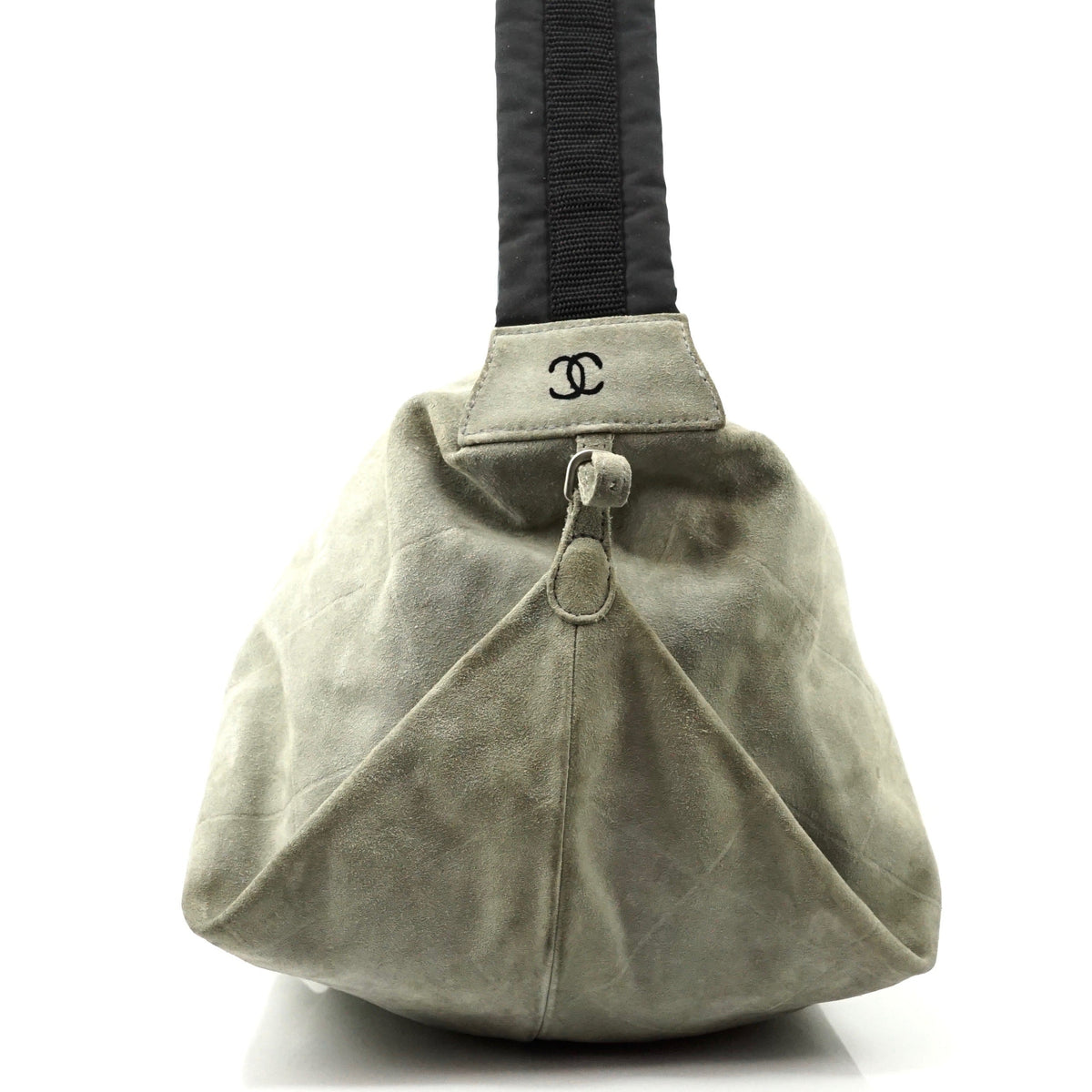 Chanel Cc Matelasse Canvas Shoulder - photo 8