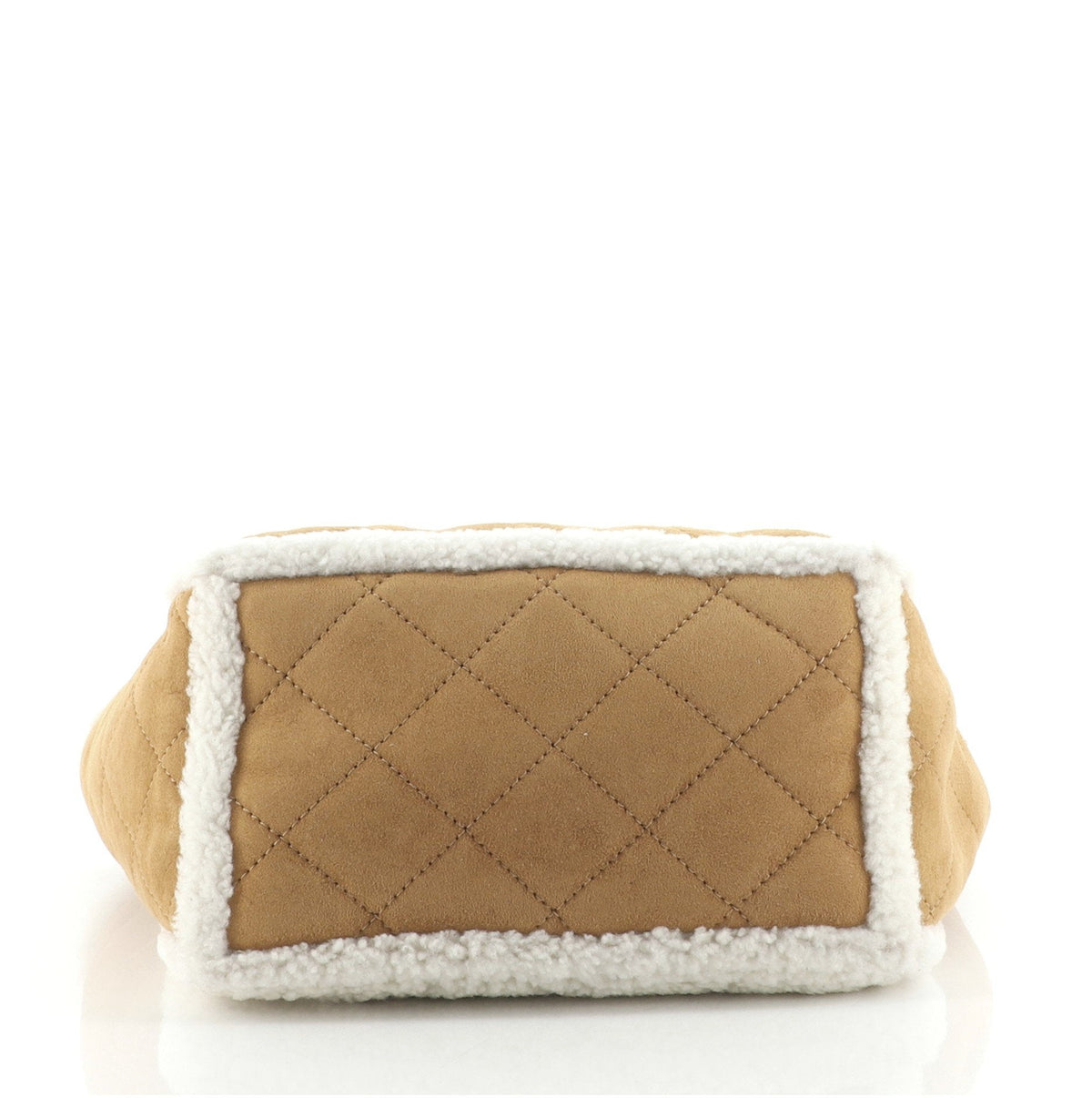 Coco Neige Shopping Tote Quilted Shearling Medium - image 5