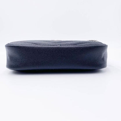 Saint Laurent Monogram Camera Lou Mini Quilted Black/Silver Black Leather Shoulder Bag - photo 7