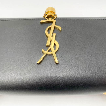 Saint Laurent Monogram Kate Small Smooth Calfskin Tassel On Chain Black Leather Shoulder Bag - image 8