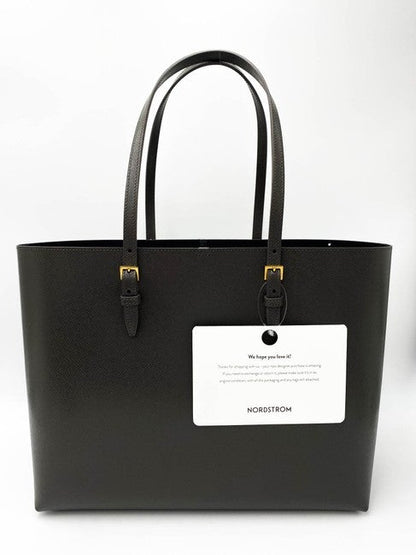 Saint Laurent Monogram Medium Shopping Bouclé Grey Leather Tote - photo 8