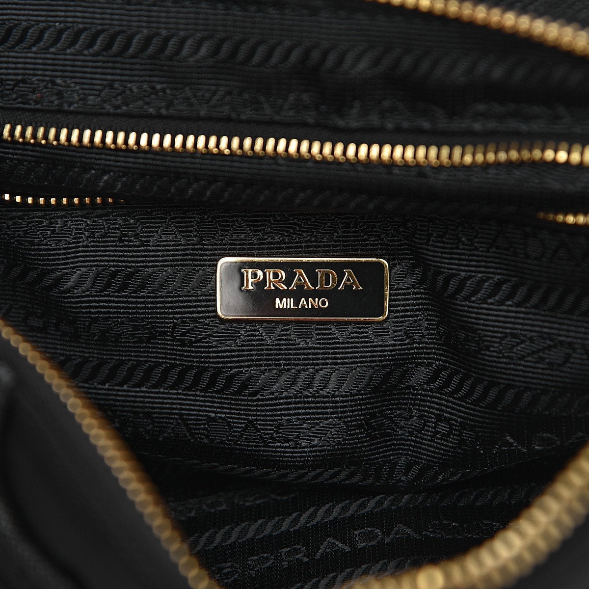 Black Nylon Saffiano Crossbody - image 4