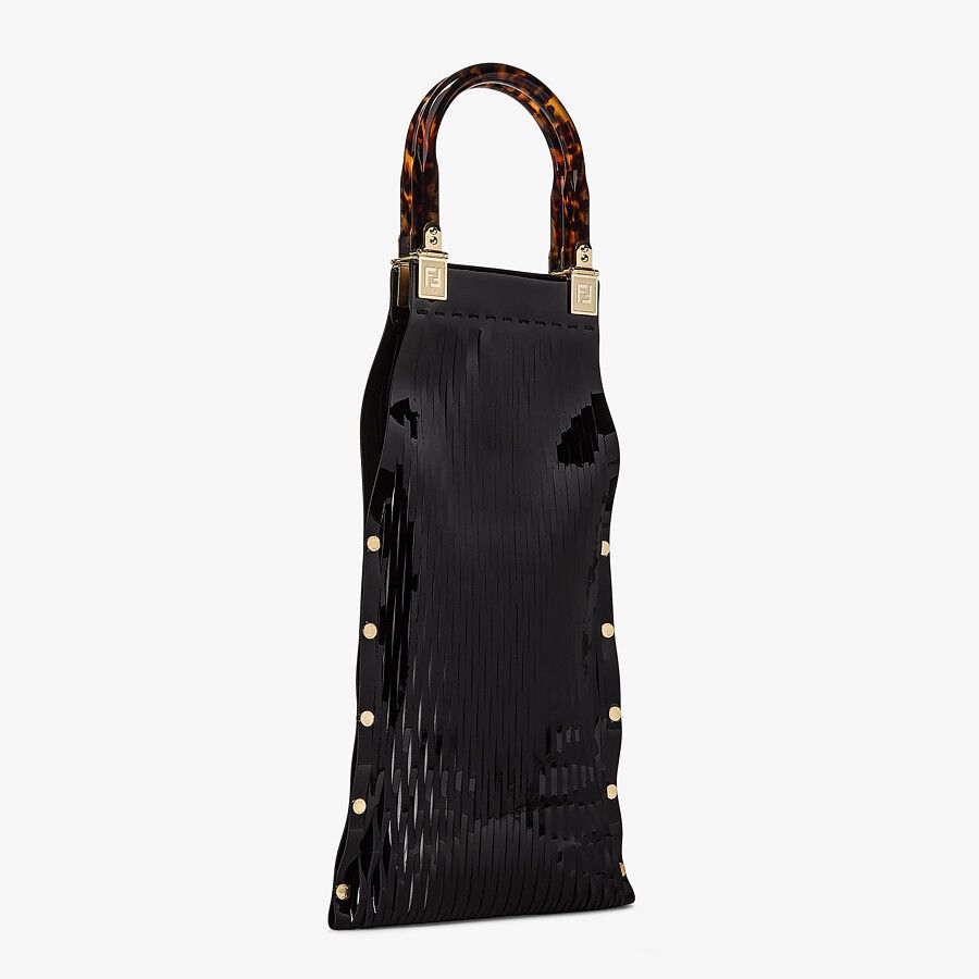 Fendi Patent Leather Shopper - photo 2