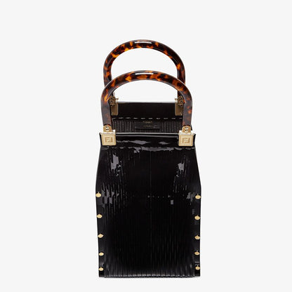 Fendi Patent Leather Shopper - photo 4